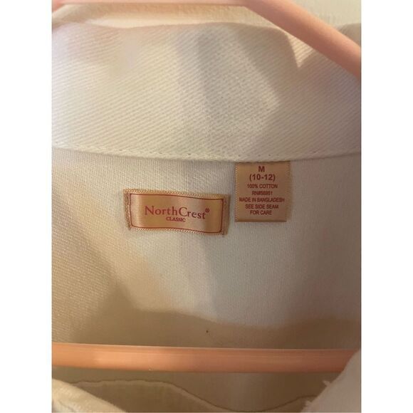 Northcrest White Jacket (SZ M) - Picture 2 of 3
